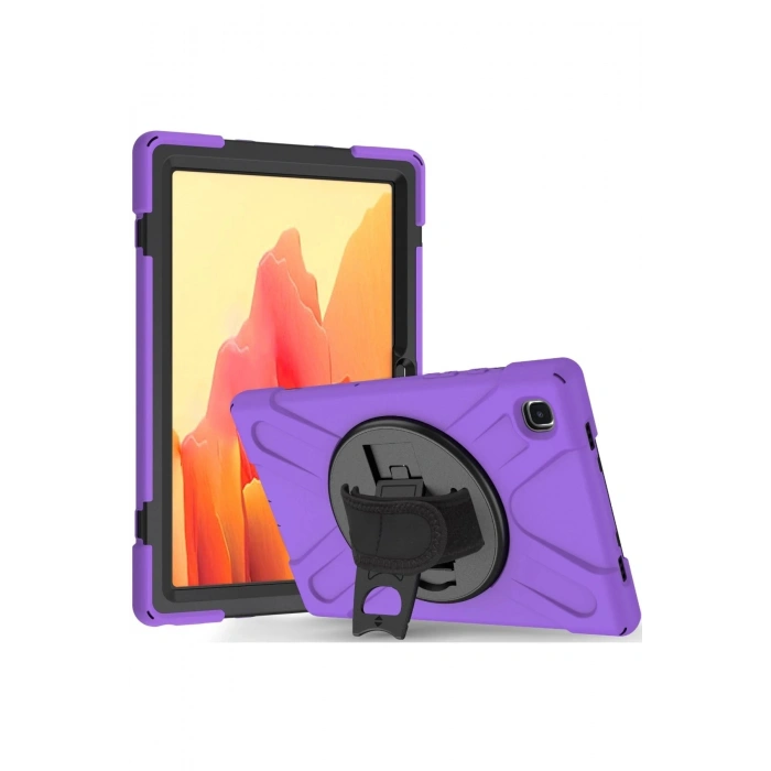 Durukar®  Samsung Galaxy T500 Tab A7 10.4 Kılıf Amazing Tablet Kapak - Mor