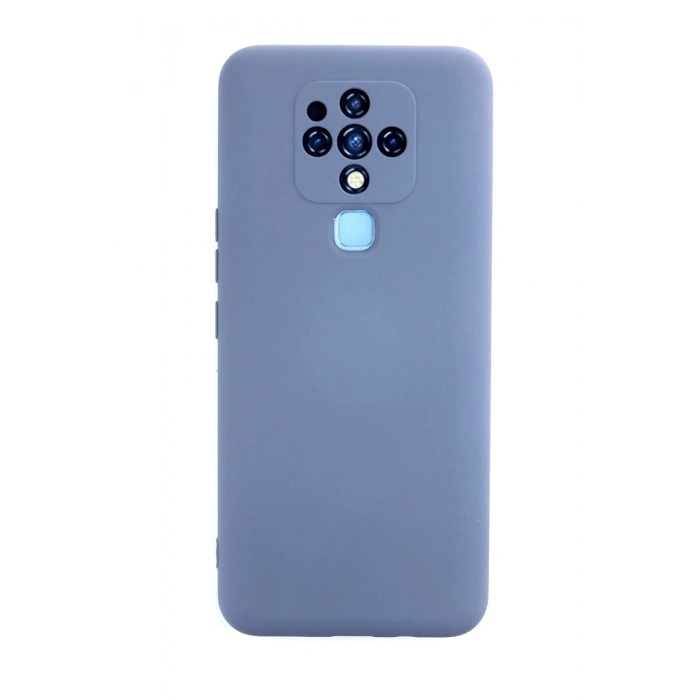 Durukar®  Tecno Camon 16 Kılıf Nano içi Kadife Silikon - Gri