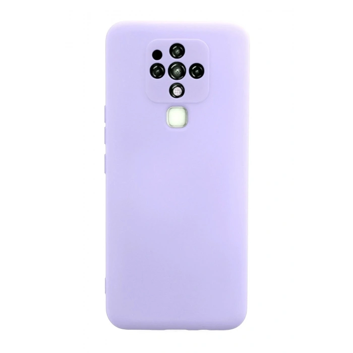 Durukar®  Tecno Camon 16 Kılıf Nano içi Kadife Silikon - Lila
