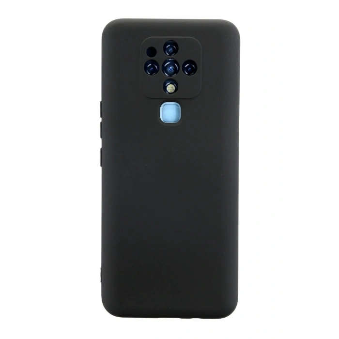 Durukar®  Tecno Camon 16 Kılıf Nano içi Kadife Silikon - Siyah