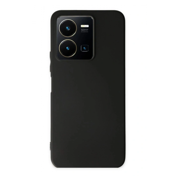 Durukar®  Vivo Y35 Kılıf First Silikon - Siyah