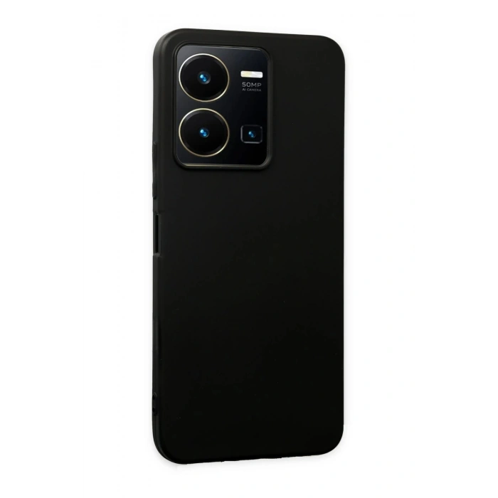 Durukar®  Vivo Y35 Kılıf First Silikon - Siyah