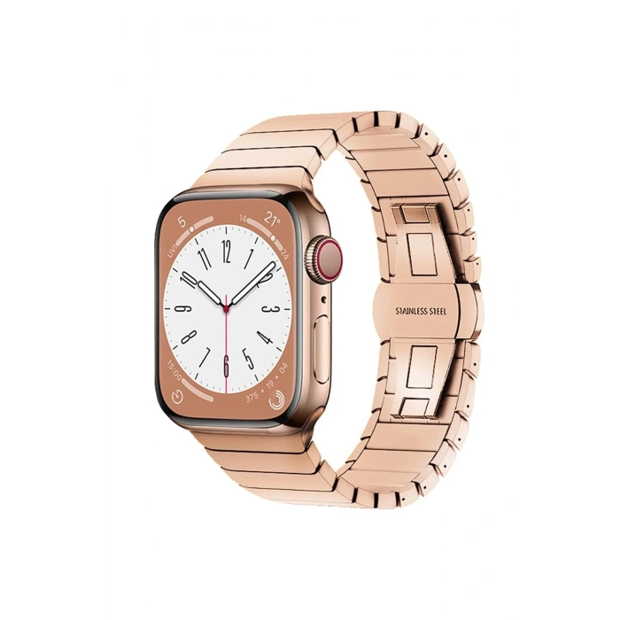 Durukar®   Watch 38mm KR413 Fine Steel Kordon - Rose