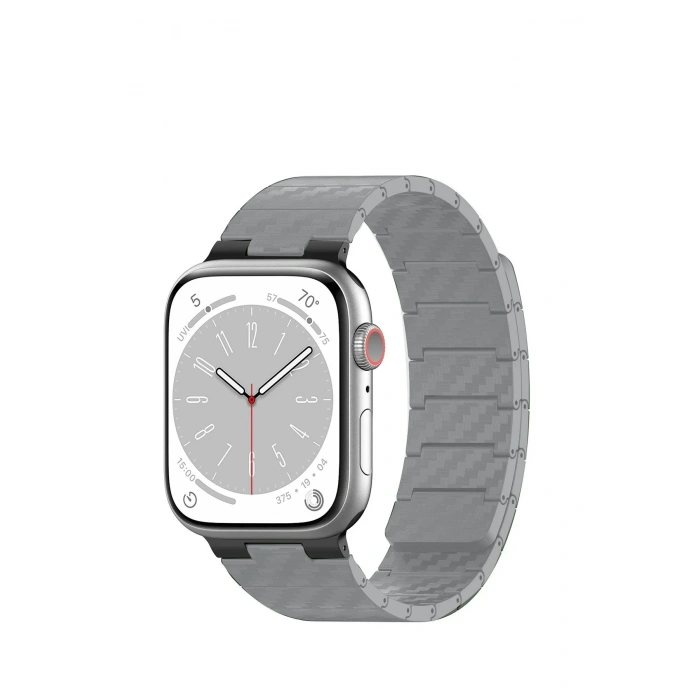 Durukar®  Watch 45mm Carbon Steel Kordon - Yıldız Işığı
