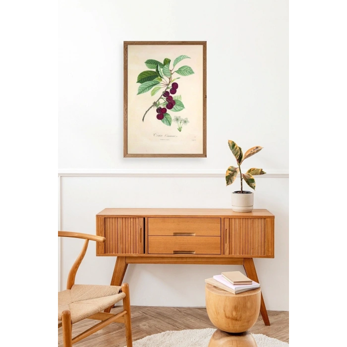 Meyveler Ahşap Çerçeveli Tablo 50 x 70
