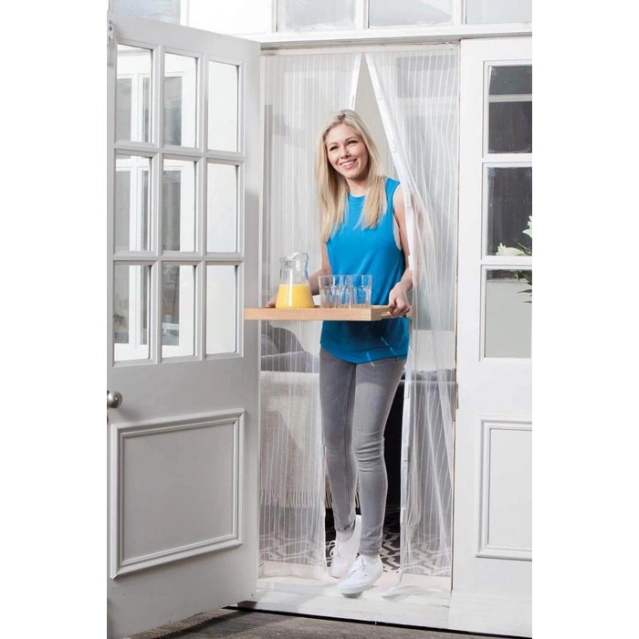 Mıknatıslı Kapı Sinekliği Tül Perde 105 x 205 cm (5365)