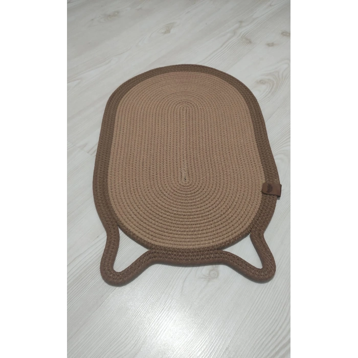 Mikopet Декоративный Коврик-Когтеточка с Кошачьими Ушками