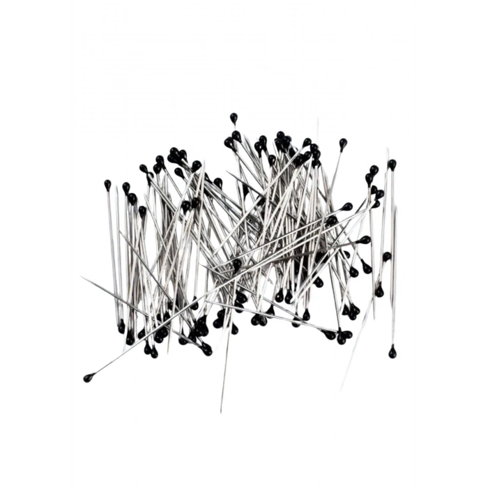 Minelli İğne Kutulu Siyah Başlı 100lü