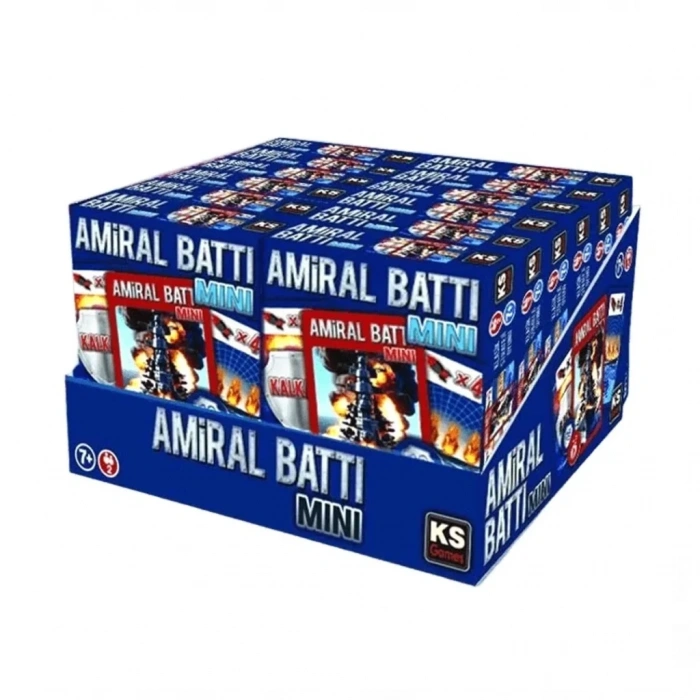 Mini Cep Boy Amiral Battı Oyun Seti 1 Adet