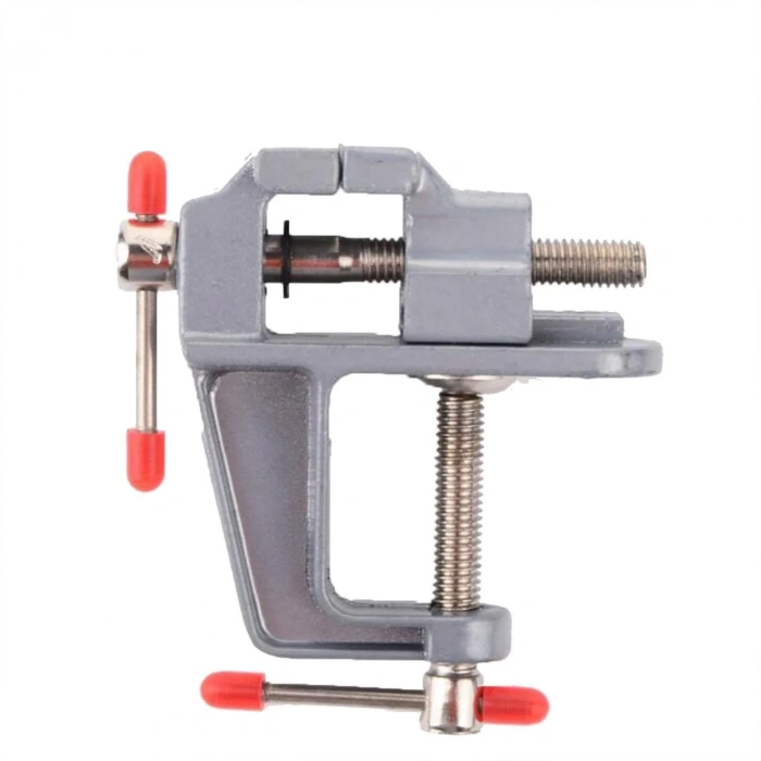 Mini Masa Mengene 30 Mm Alüminyum Kasa Pratik Kullanım