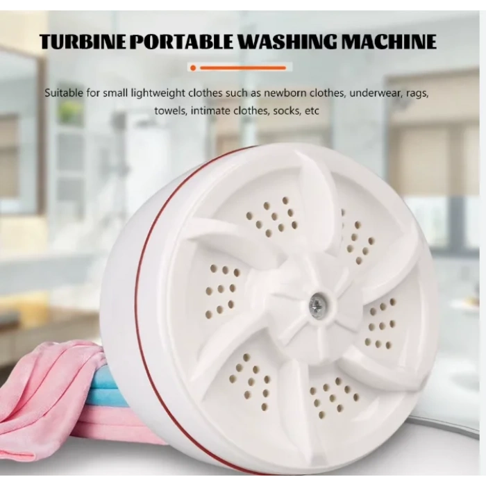 Mini Portatif Çamaşır Makinesi Taşınabilir (5365)