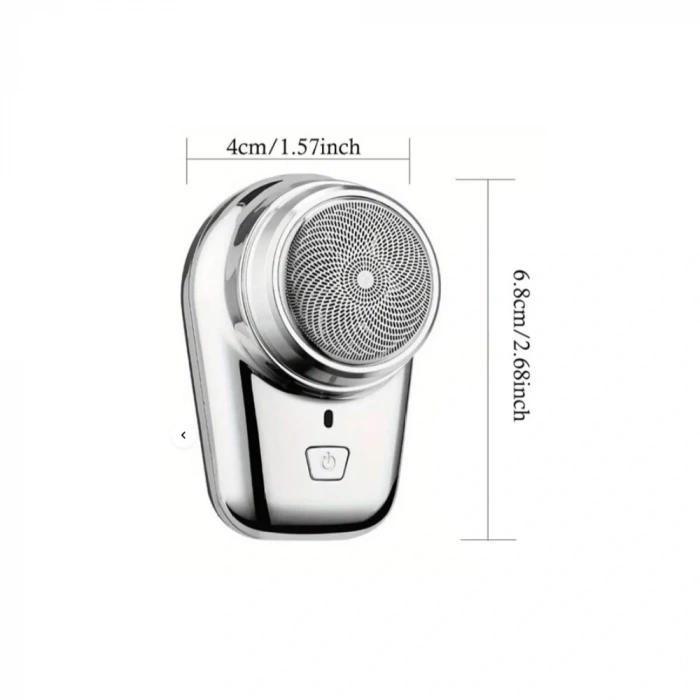 Mini Shaver Sıfır Sakal Taşınabilir Şarjlı Tıraş Makinesi IPX6 Korumalı  (5365)