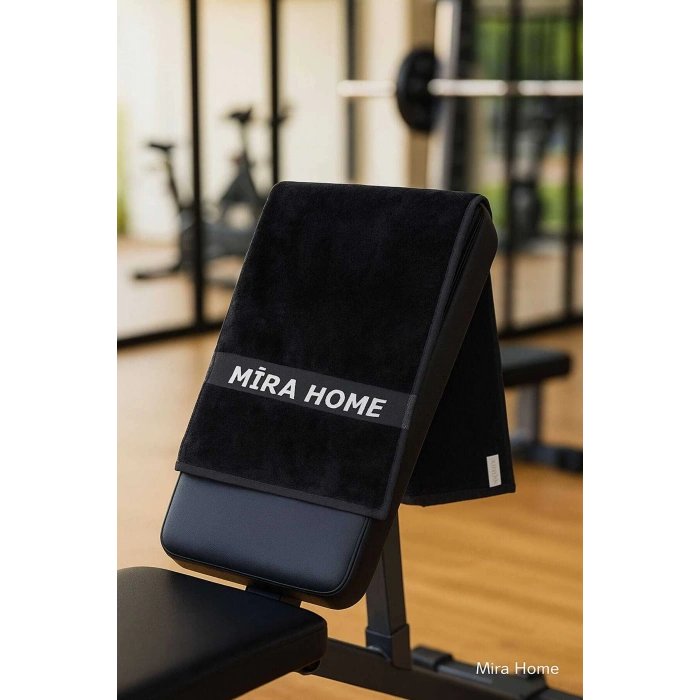 Mira Home Spor Havlusu Fitness Yumuşak Sporcu Havlu 100 Pamuklu 30x100 Cm