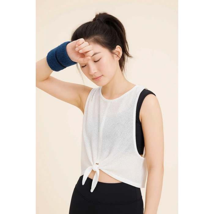 Mira Home Sporcu Havlu El Bilekliği Ter Havlusu Yumuşak Mikrofiber