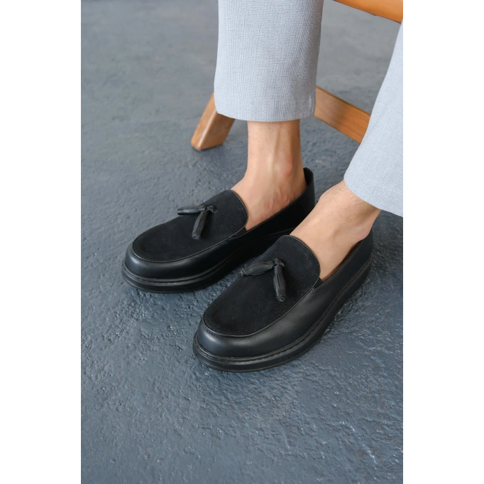 MN002 - CST Loafer Pelle Erkek Ayakkabı SIYAH