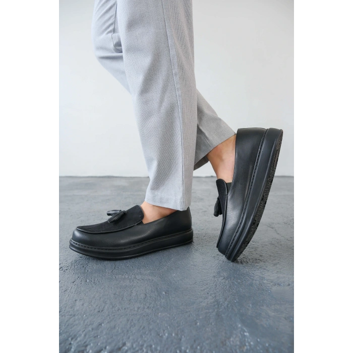 MN002 - CST Loafer Pelle Erkek Ayakkabı SIYAH