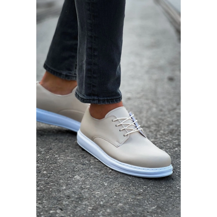 MN003 - CBT Pelle Classica Erkek Ayakkabı BEJ