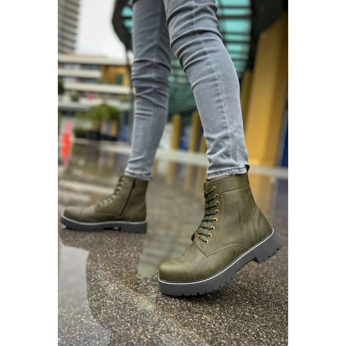 MN009 - CST Military Mens Boot GREEN