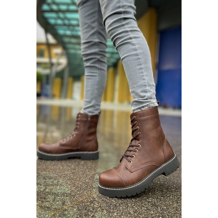 MN009 - CST Military Mens Boot COFFEE