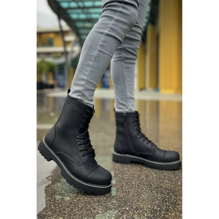 MN009 - CST Military Mens Boot BLACK