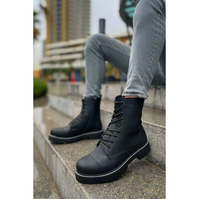 MN009 - CST Military Mens Boot BLACK