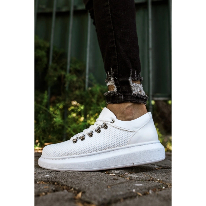 MN021 - CBT Favo Erkek Ayakkabı BEYAZ