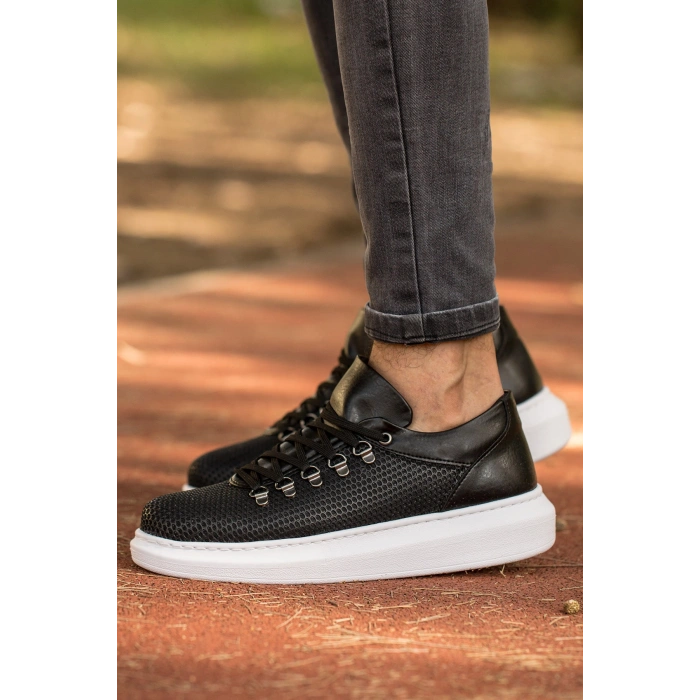 MN021 - CBT Favo Mens Shoes BLACK