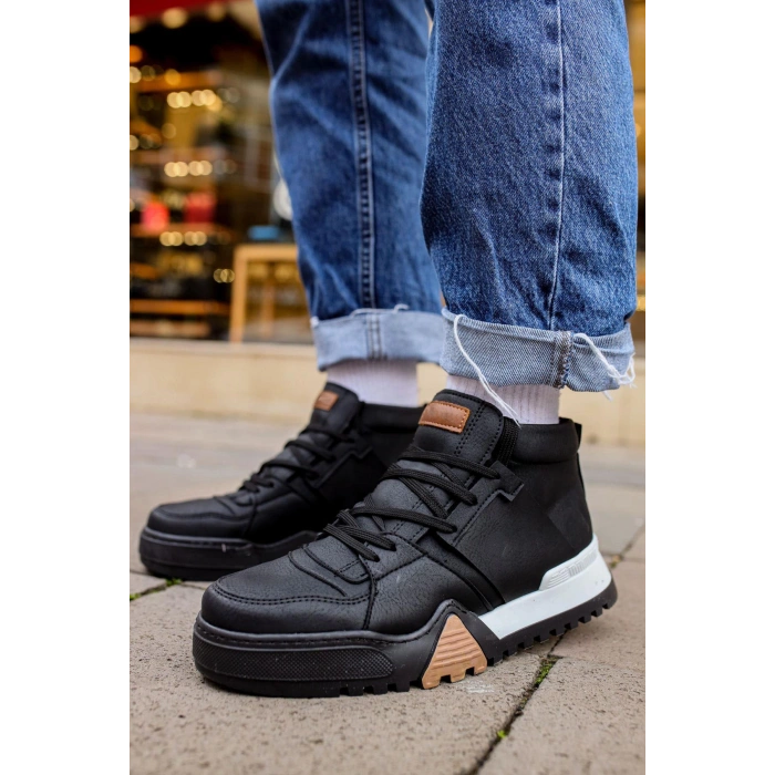 MN057 - GSBT Ghost Line Mens Boot BLACK/BLACK