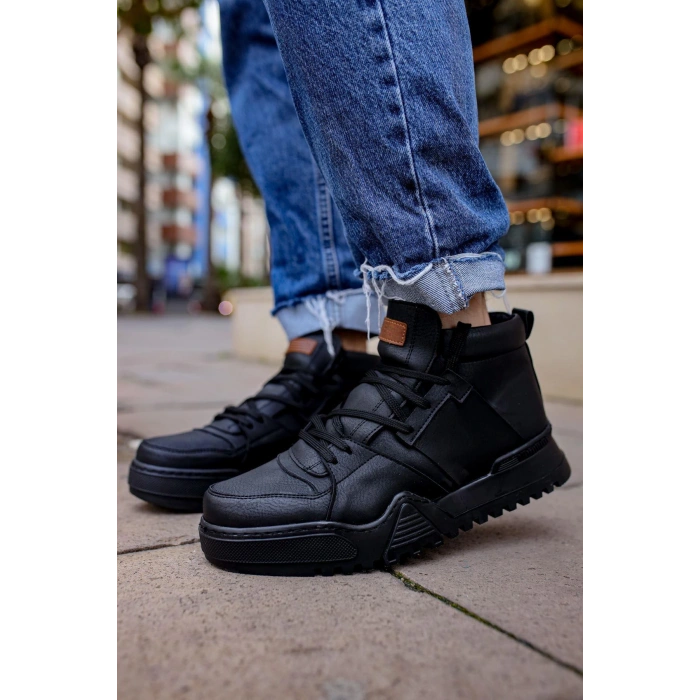 MN057 - GSST Ghost Line Mens Boot BLACK/BLACK