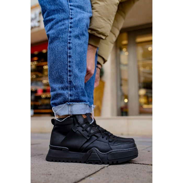 MN057 - GSST Ghost Line Mens Boot BLACK/BLACK