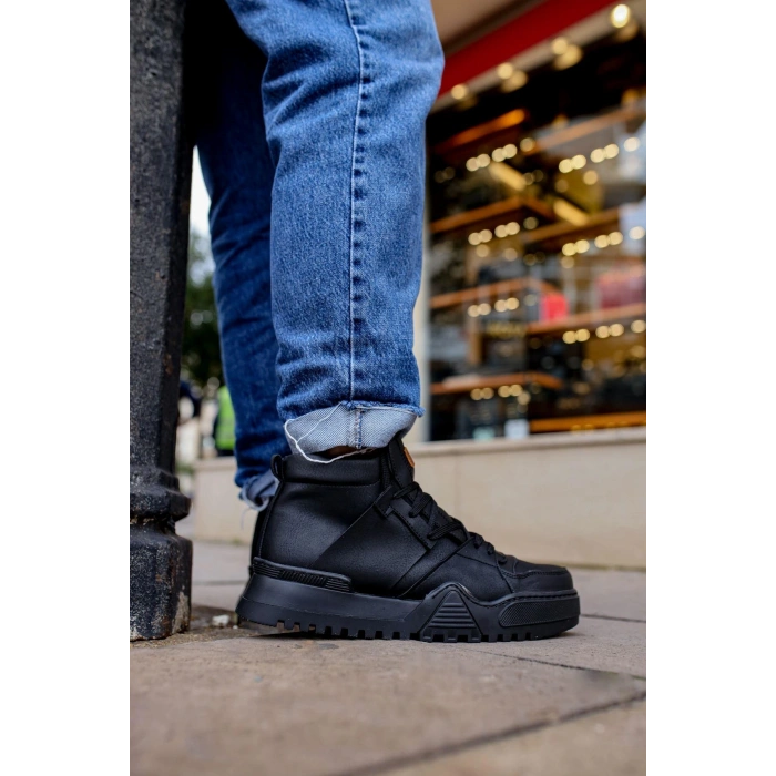 MN057 - GSST Ghost Line Mens Boot BLACK/BLACK