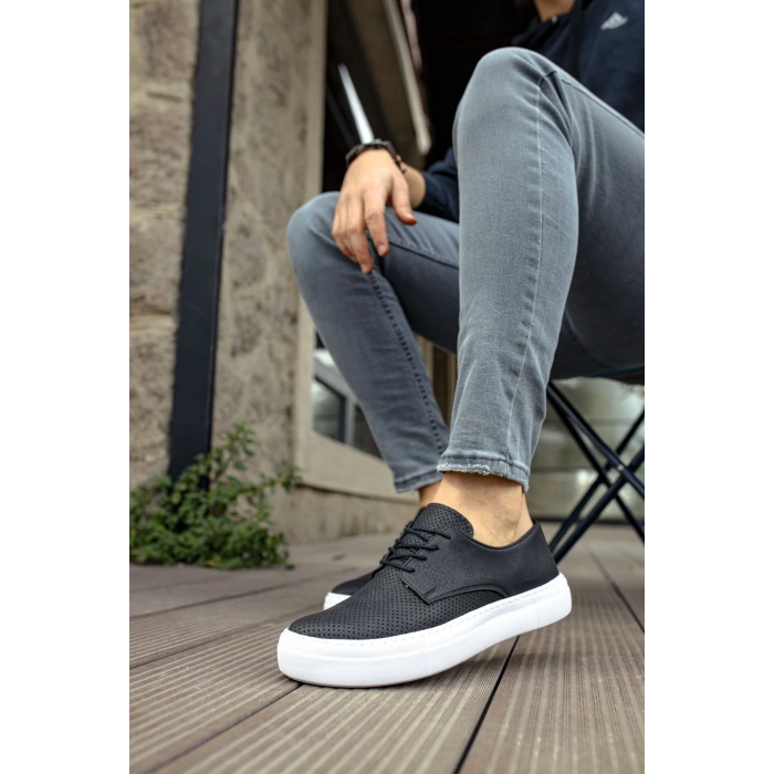 MN061 - CBT Rex Mens Shoes BLACK