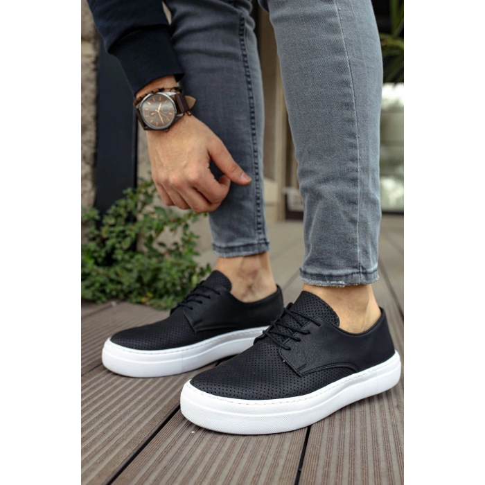 MN061 - CBT Rex Mens Shoes BLACK