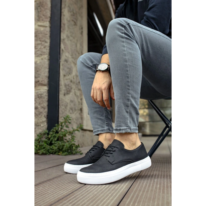 MN061 - CBT Rex Mens Shoes BLACK