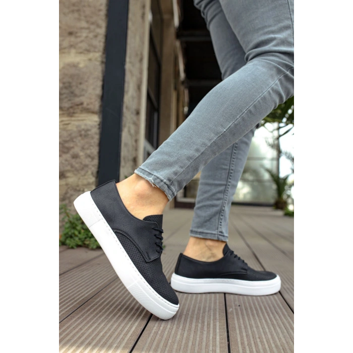 MN061 - CBT Rex Mens Shoes BLACK