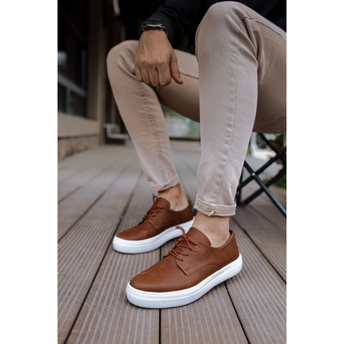 MN061 - CBT Rex Mens Shoes TAN