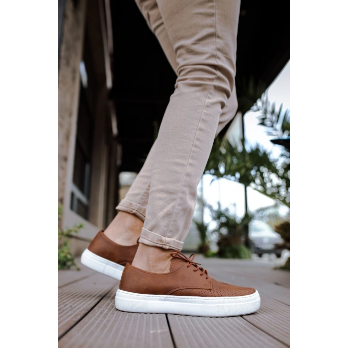 MN061 - CBT Rex Mens Shoes TAN