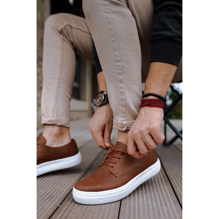 MN061 - CBT Rex Mens Shoes TAN