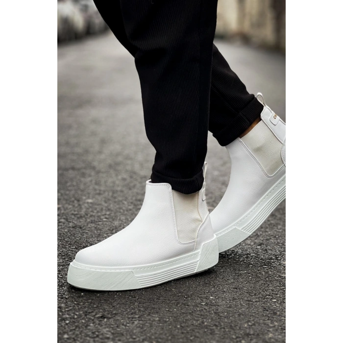 MN069 - CRT Harmany Mens Boot WHITE