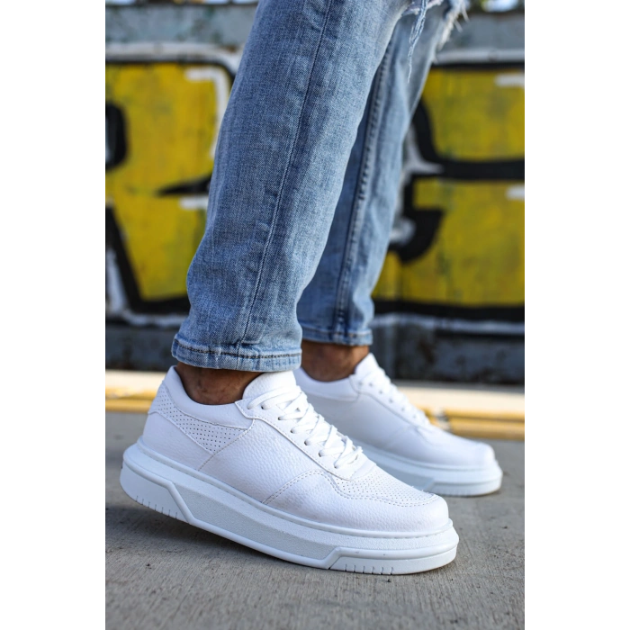 MN075 - CBT Signature Mens Shoes WHITE