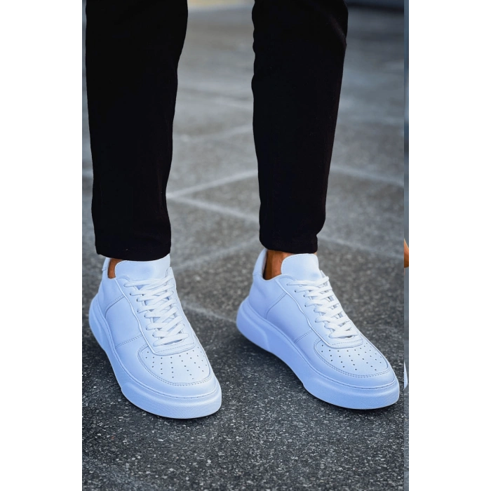 MN087 - CBT Kenton Erkek Ayakkabı BEYAZ / BEYAZ