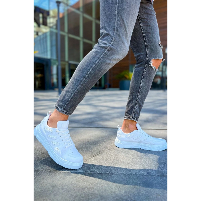 MN105 - CBT Cronus Mens Shoes WHITE