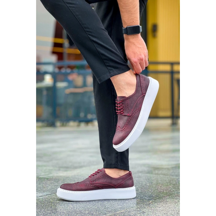 MN149 - CBT Changer Over Mens Shoes BORDO