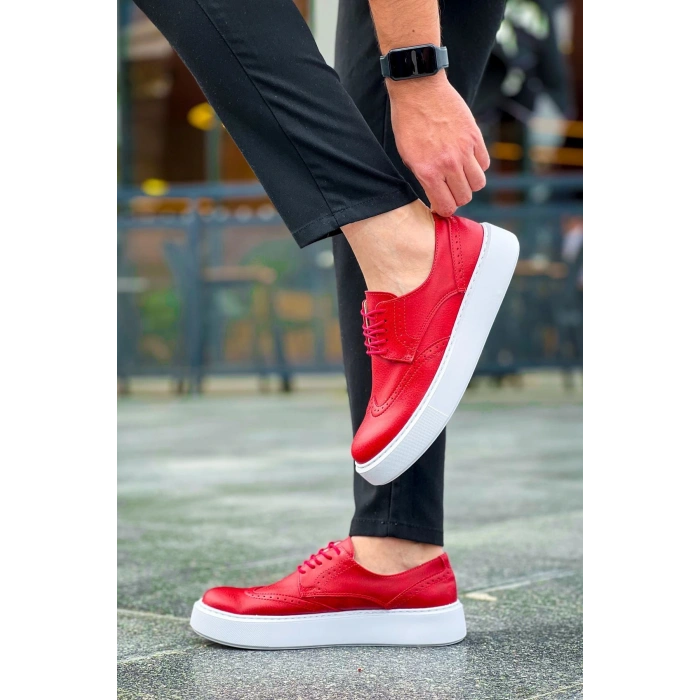 MN149 - CBT Changer Over Mens Shoes RED