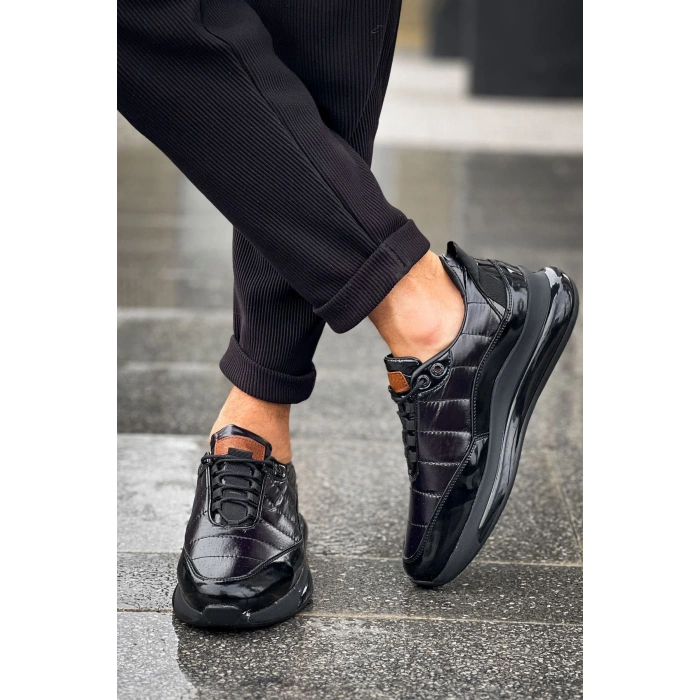 MN179 - RST Sporty Runner Mens Shoes BLACK