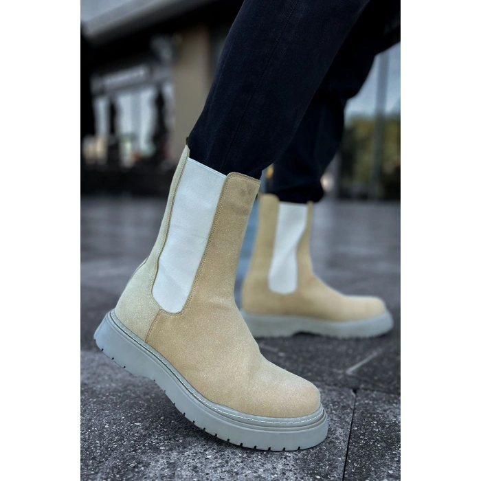 MN223 - SRT Alaska Suede Mens Boot SAND