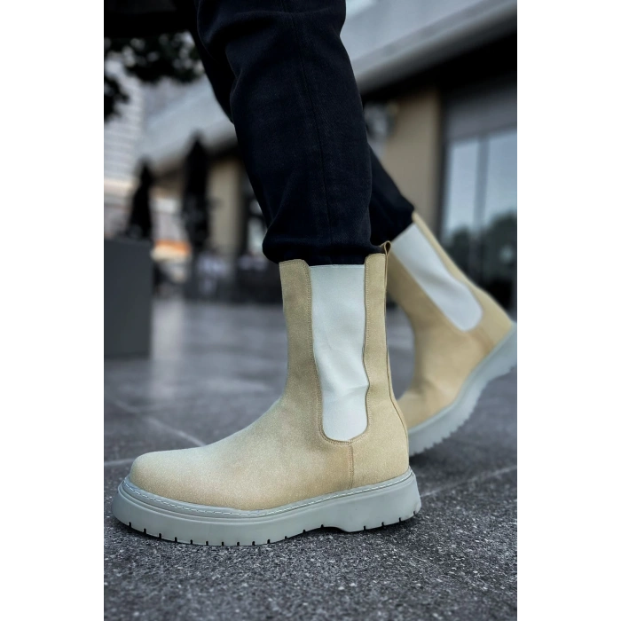 MN223 - SRT Alaska Suede Mens Boot SAND