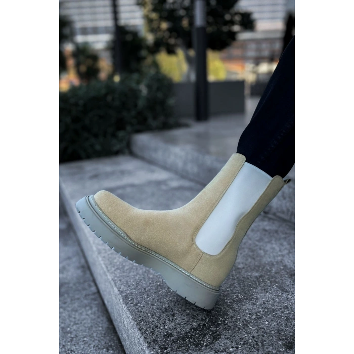 MN223 - SRT Alaska Suede Mens Boot SAND