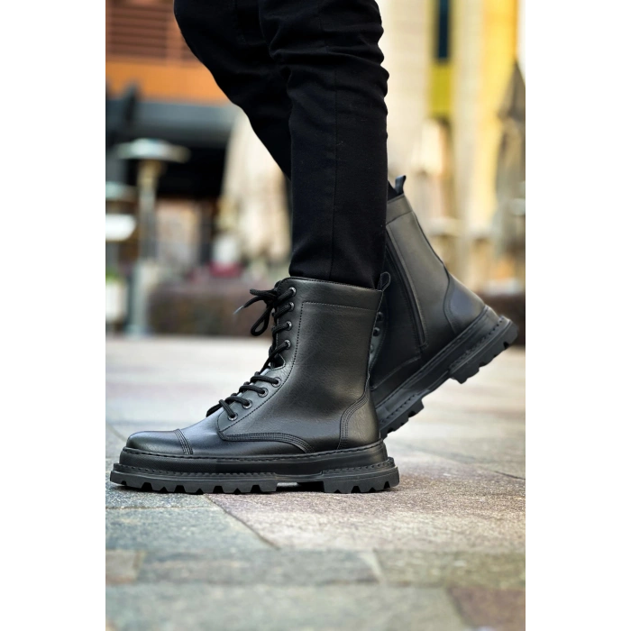 MN229 - FST Crow Erkek Bot SIYAH