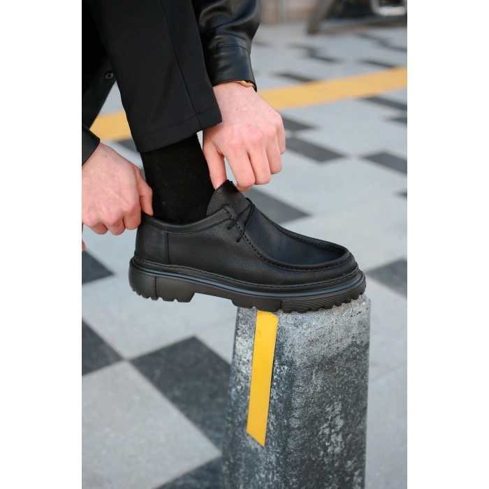 MN2404 - CST Castle Mens Shoes BLACK